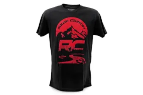 Rough Country T-Shirt - RC Mountains - Black - SM