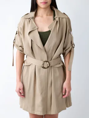 Short Sleeve Trench