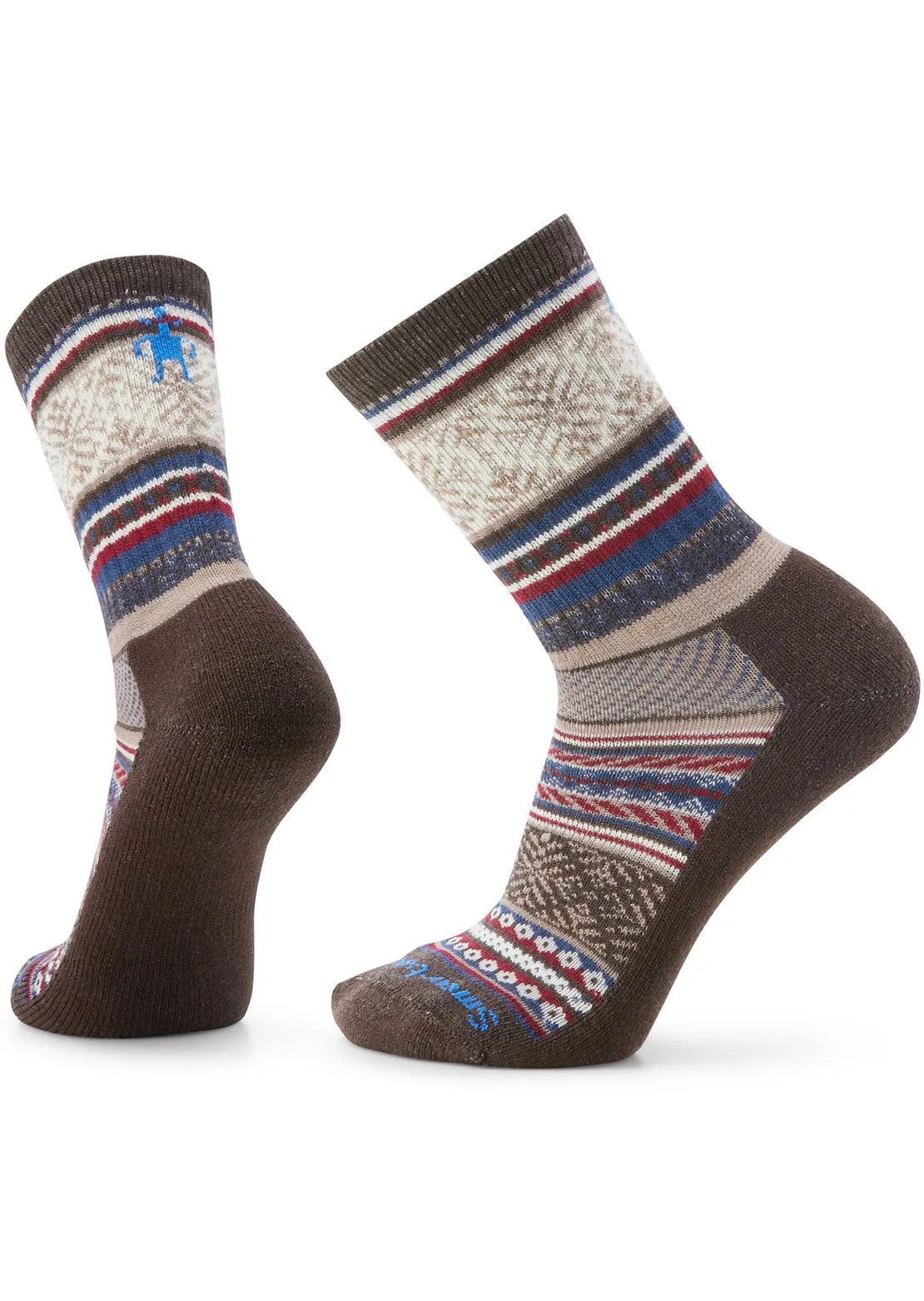 Smartwool Unisex Everyday Fair Isle Sweater Crew Socks