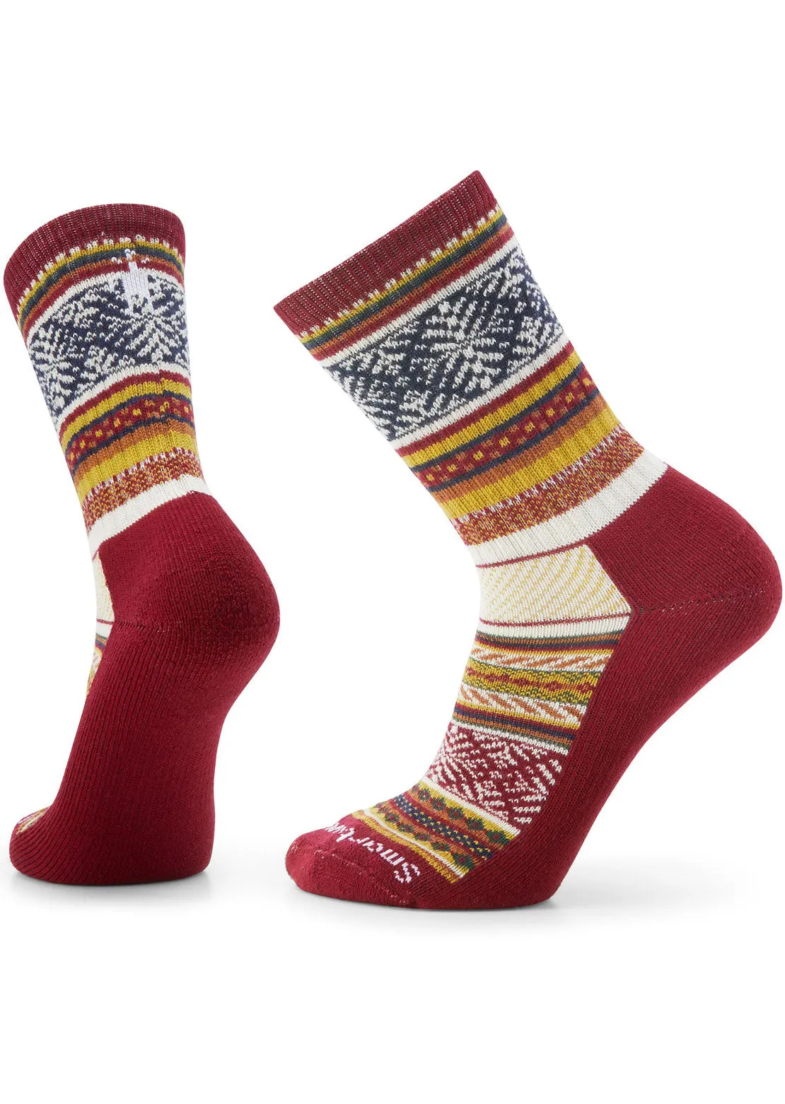 Smartwool Unisex Everyday Fair Isle Sweater Crew Socks