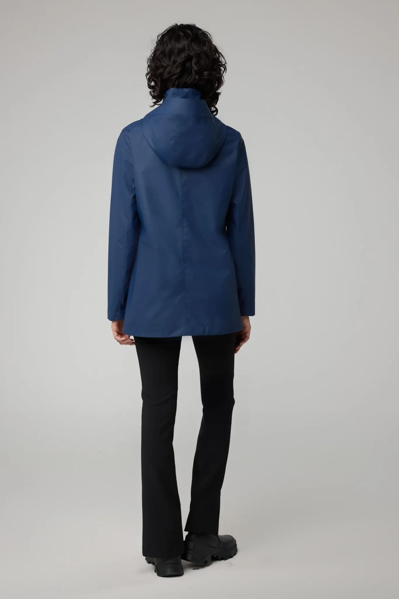 SOIA&KYO THELMA - Semi-fitted Raincoat With Hood