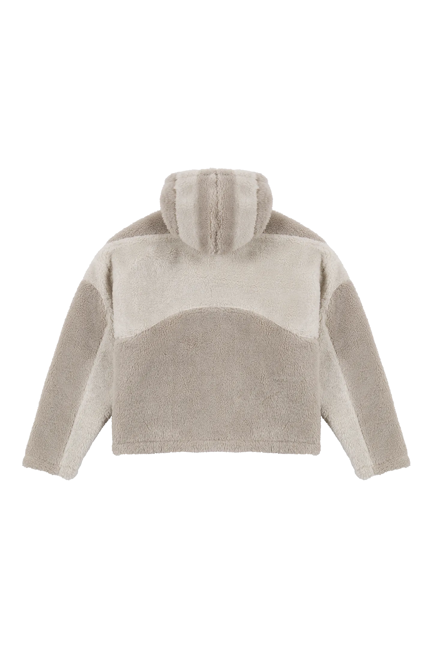 Stone Grey Basic Fleece Jacket