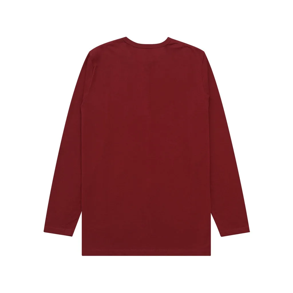 T-Shirt Longsleeves TINY CROWN MAROON