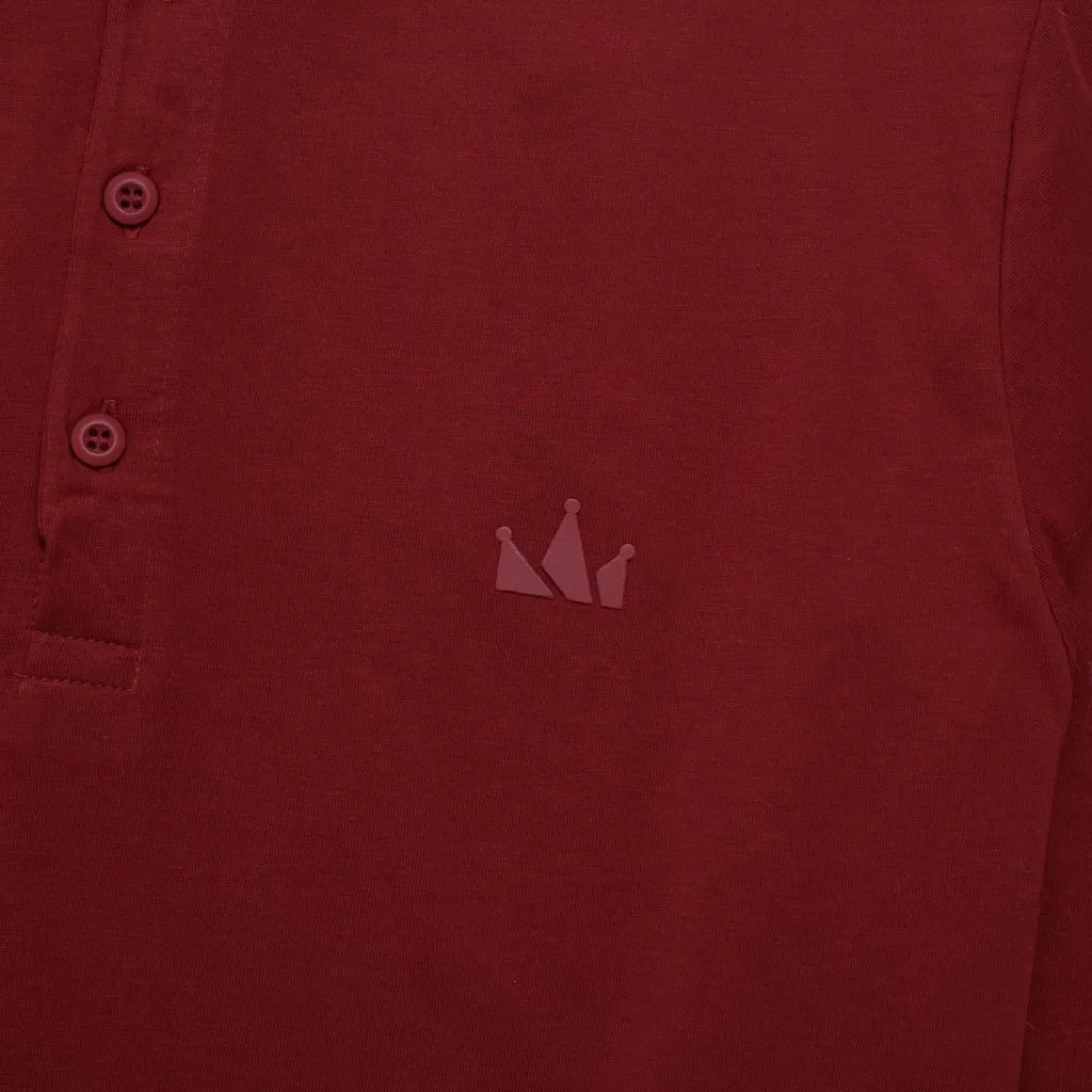 T-Shirt Longsleeves TINY CROWN MAROON