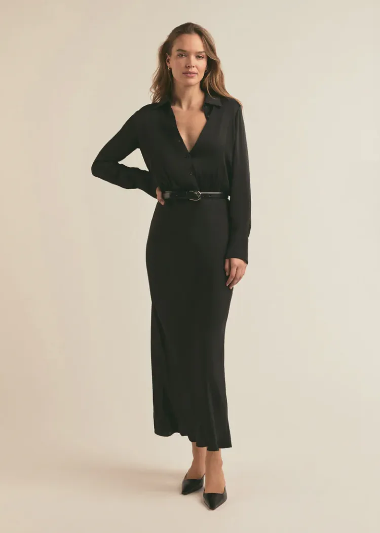 Take Me Seriously Dress - Black