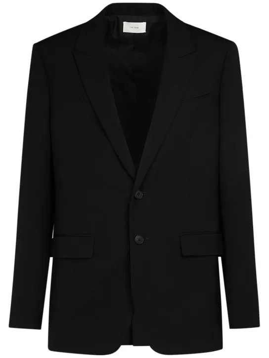 The Row   Laydon single breasted wool jacket 