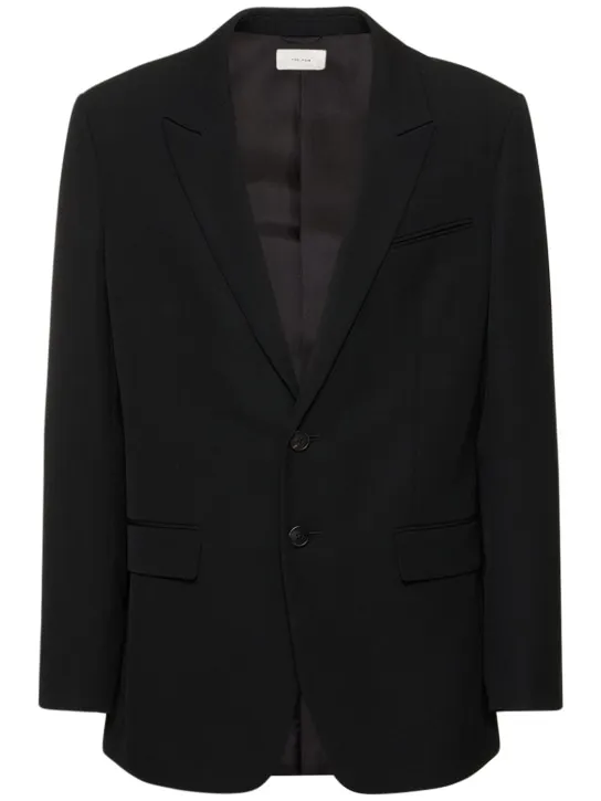 The Row   Laydon single breasted wool jacket 