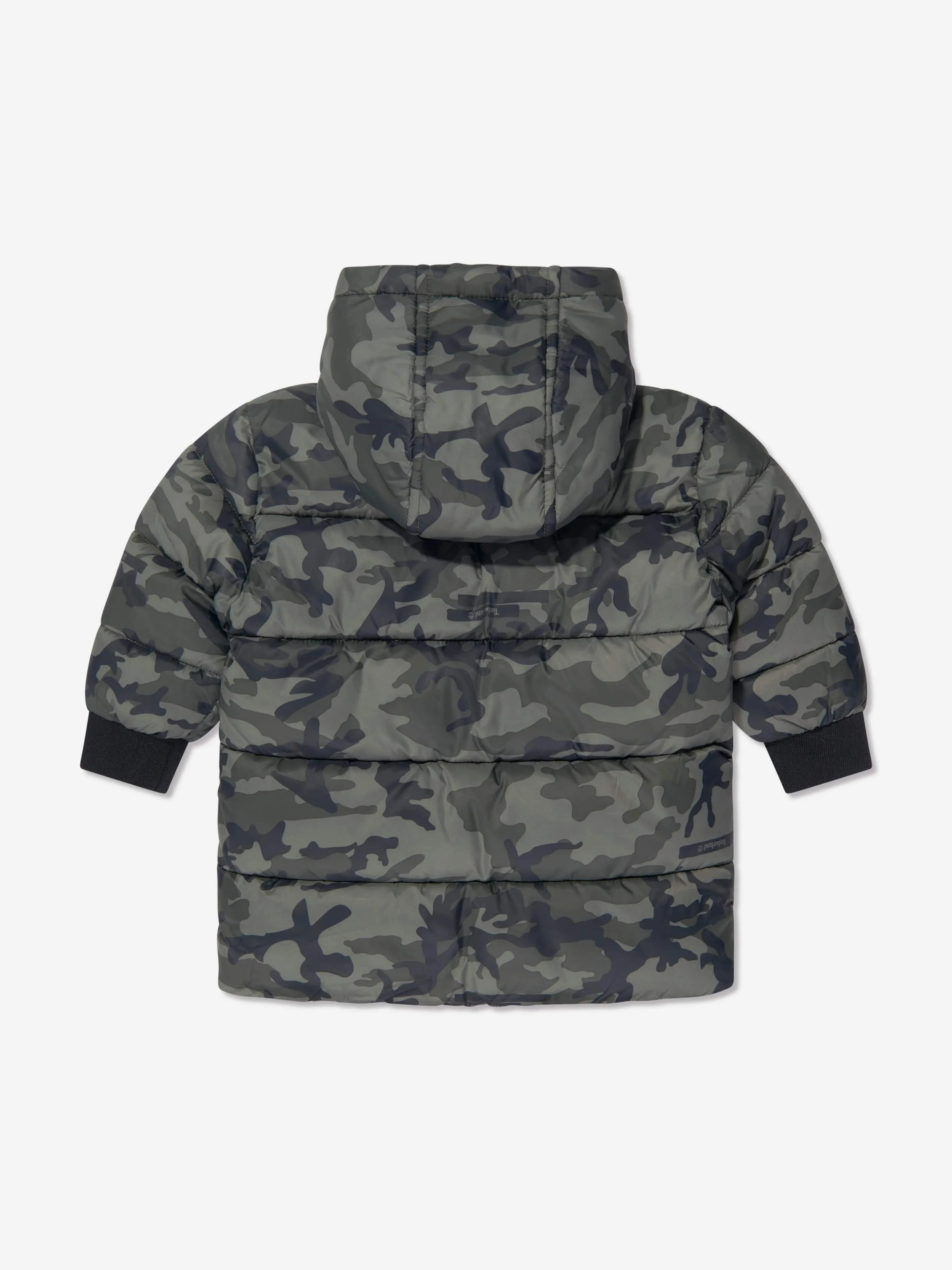 Timberland Baby Boys Camouflage Puffer Jacket in Green