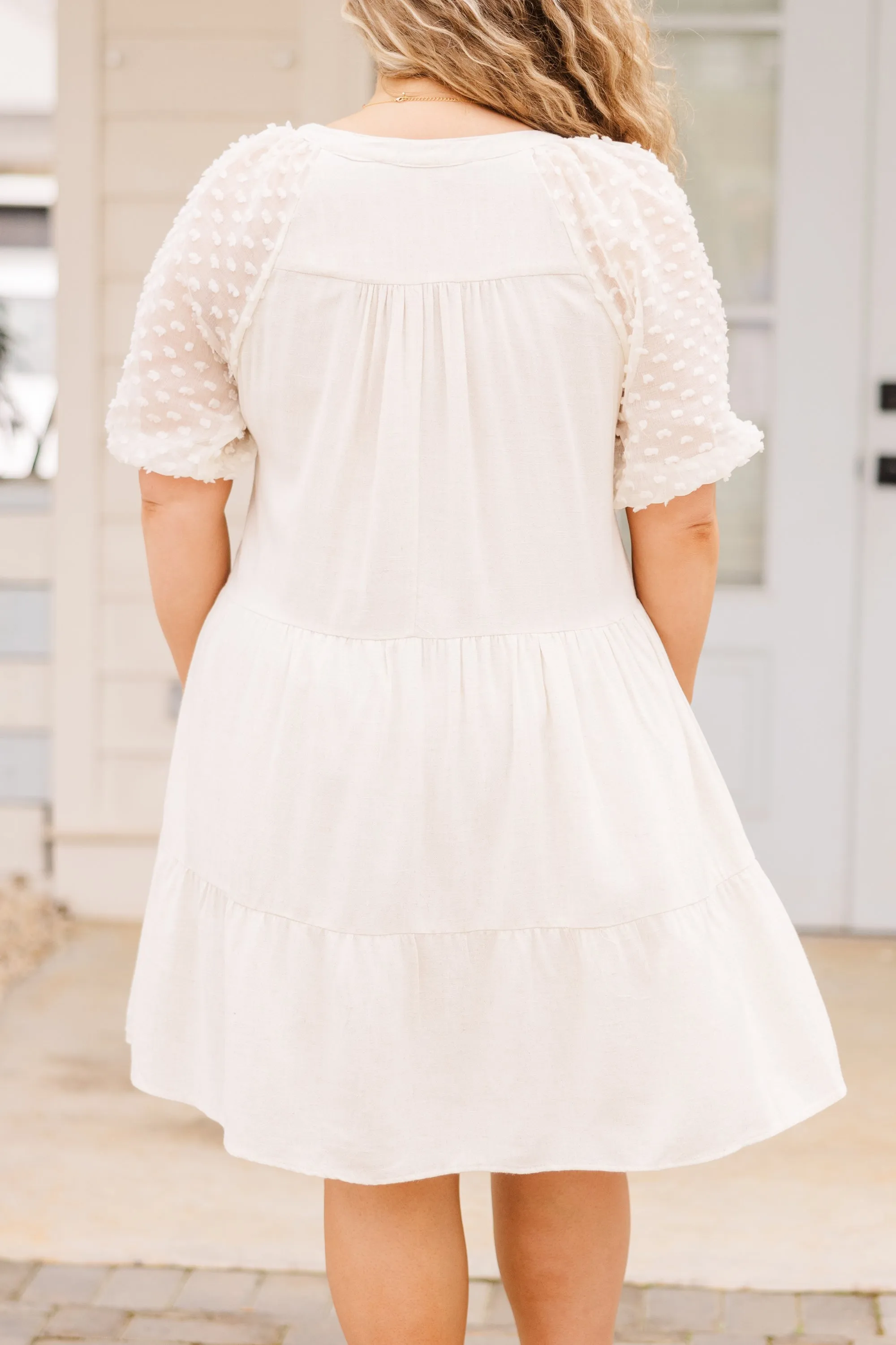 Totally Darling Dress, Oatmeal