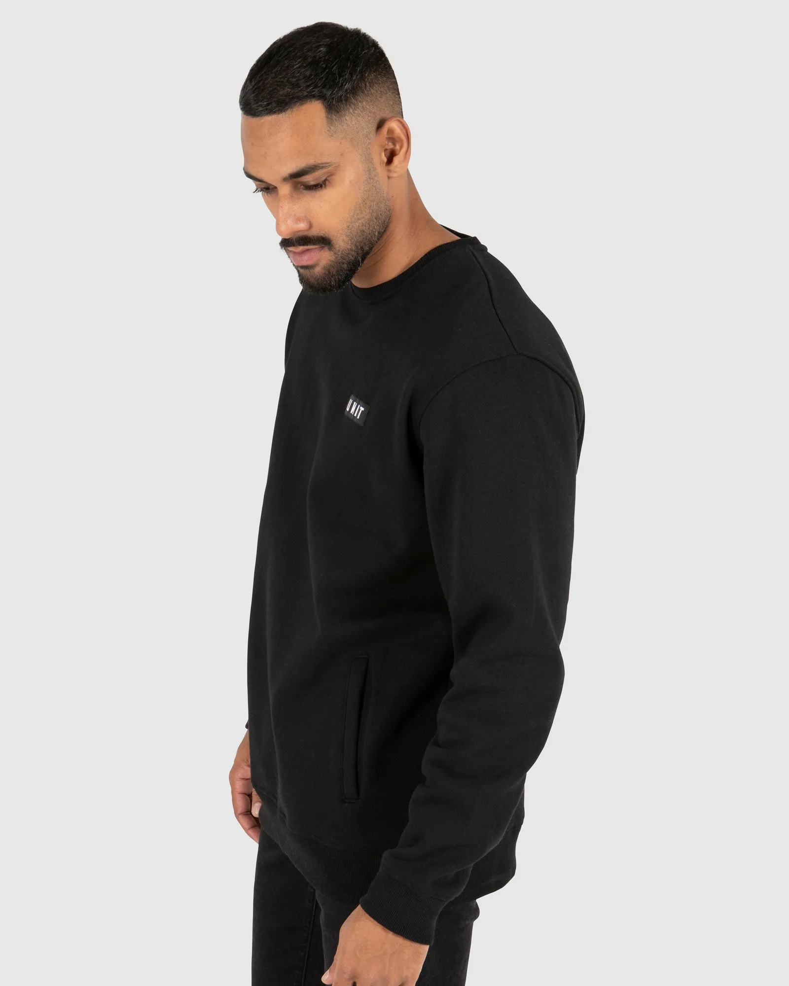 UNIT Stack Mens Crew Sweater