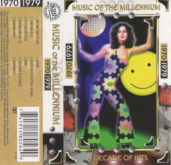 Various - Music Of The Millennium 1970 -1979 - A Decade of Hits (Cassette) (NM or M-, NM or M-)