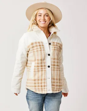 Vineyard Shacket: Birch Plaid