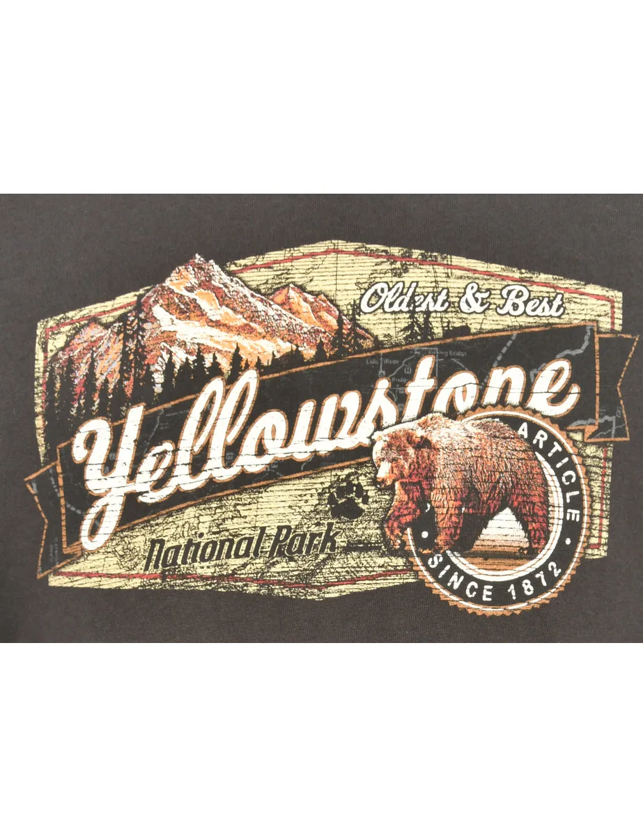 Yellowstone Printed T-shirt - M